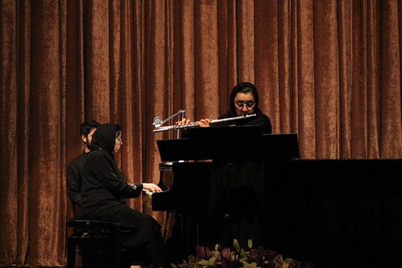 آذین موحد azin movahed iran flute society 