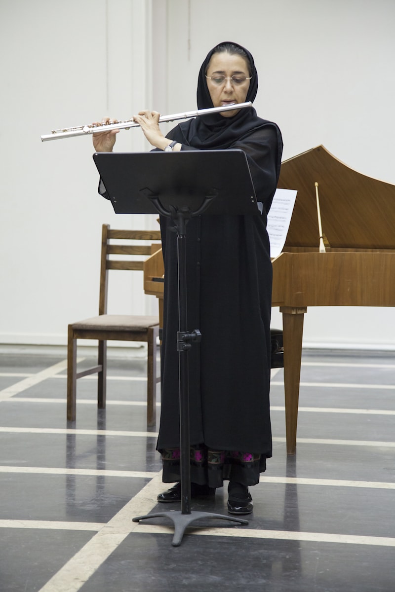 آذین موحد azin movahed iran flute society نگارخانه دانشگاه تهران پردیس هنر های زیبا